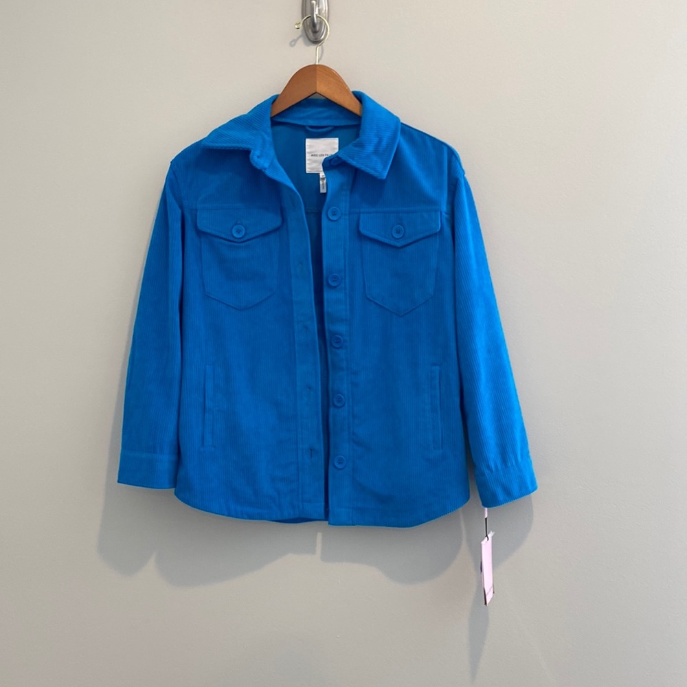 Blue cordaroy jacket nwt never worn